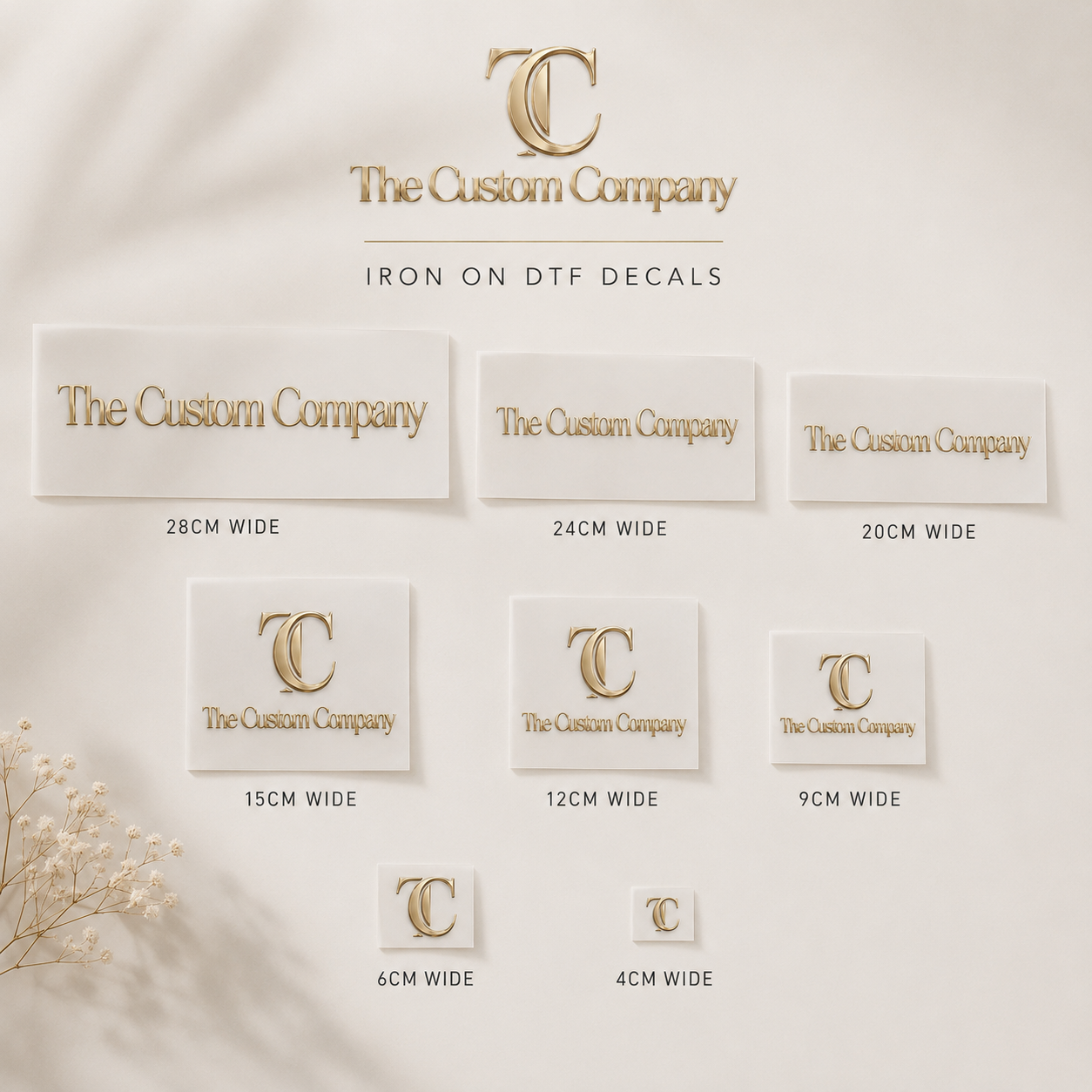 Custom DTF Transfers for Clothing and Business Branding