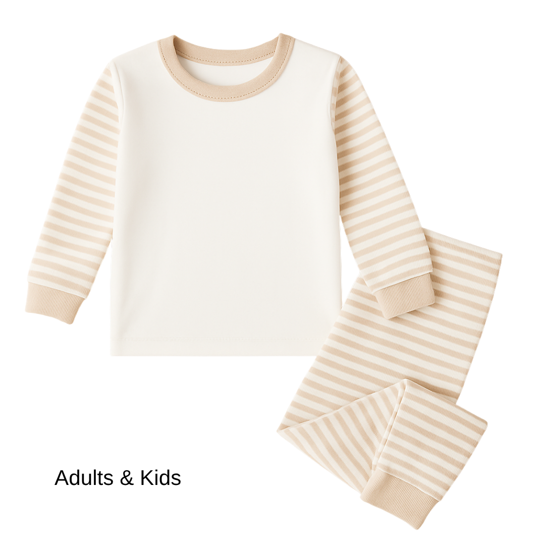 Beige Stripe Pyjama’s