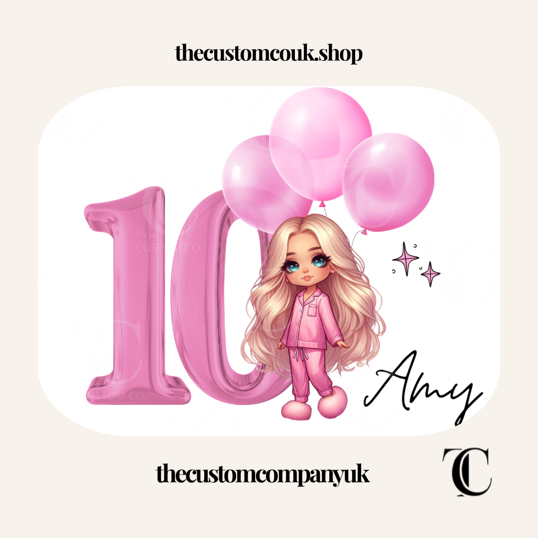 Birthday Designs - Girls