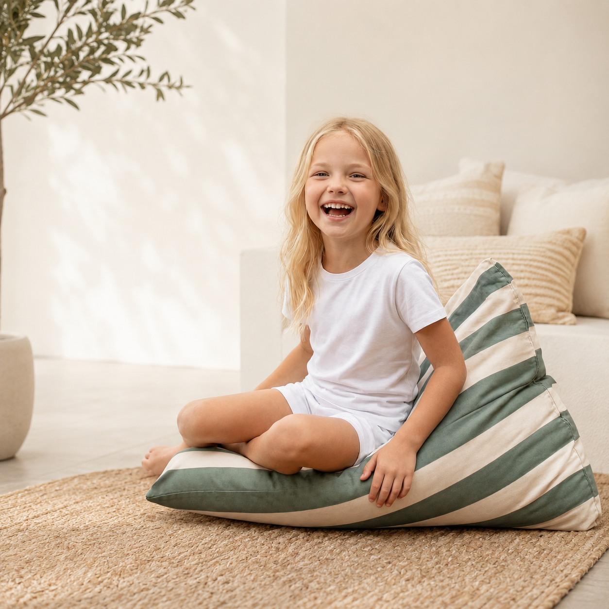 Children’s Personalised Cotton T Shirt & Shorts Pyjama Set