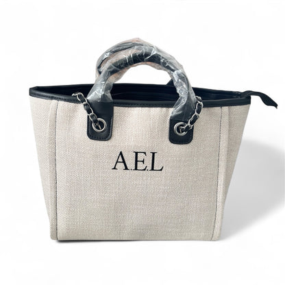 Personalised Women's Tote Bag - White