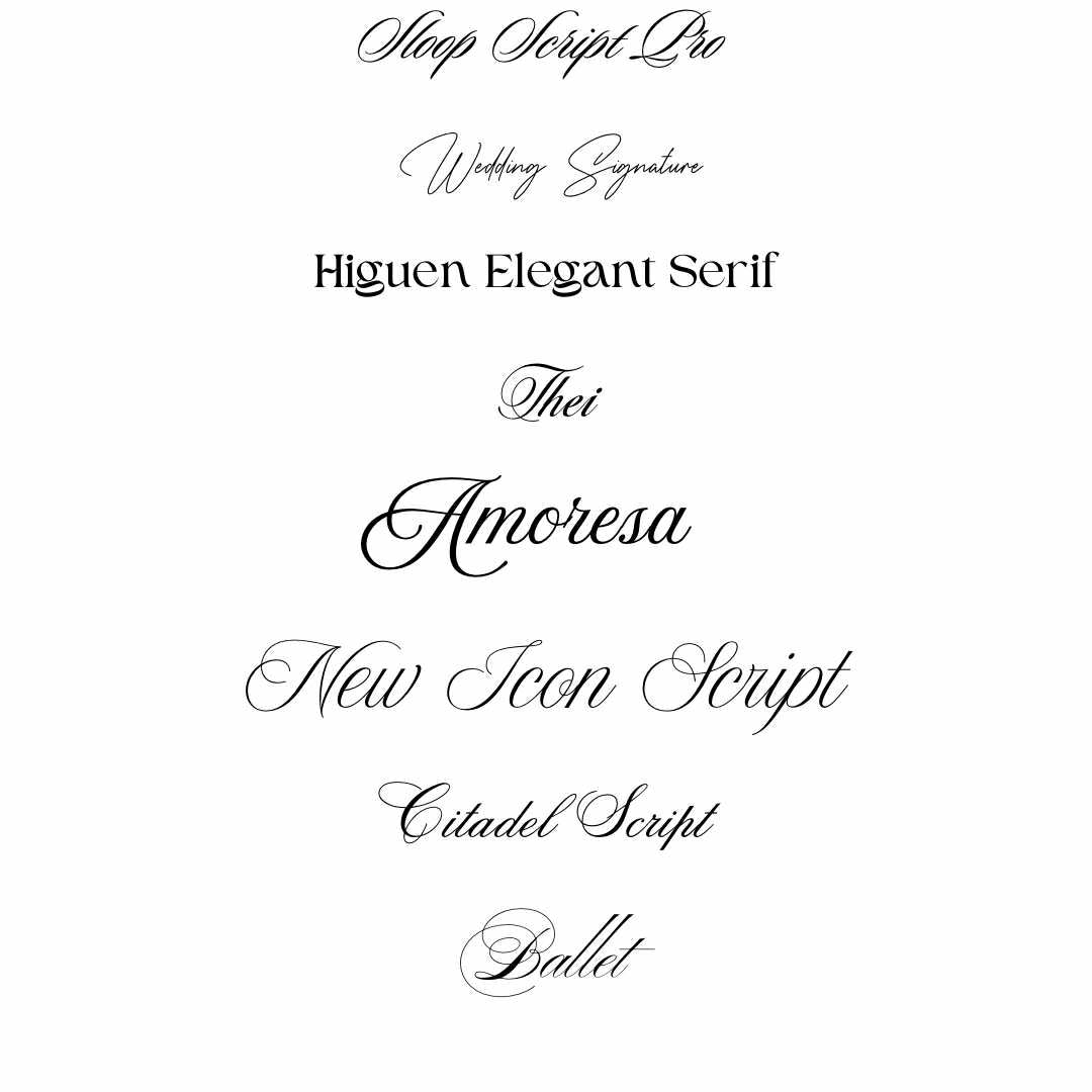 Acrylic Wedding Guest Seating Tags | Custom Name Place Cards