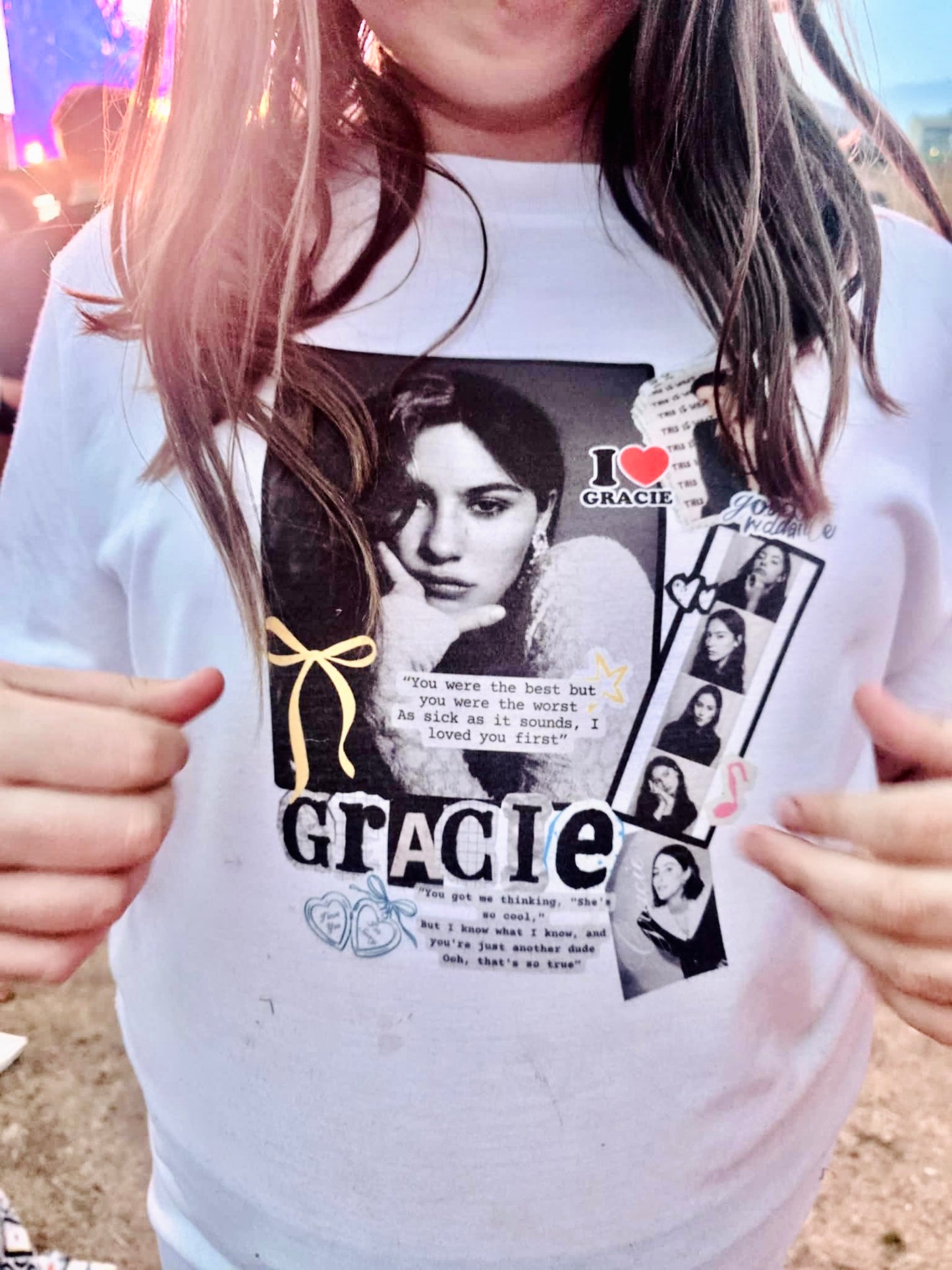 Customer Wearing Custom Designed T-Shirt from The Custom Company UK