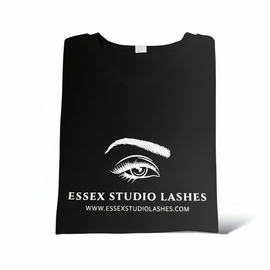 Custom branded workwear T-shirt for beauty businesses with printed logo – professional salon uniform