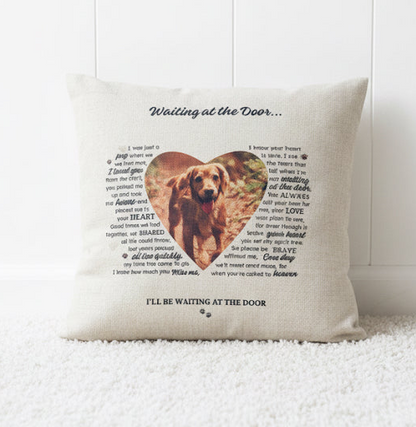 Custom Photo Memory Keepsake Cushion