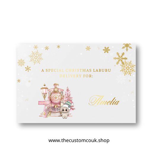 Personalised Labubu Christmas Eve Box