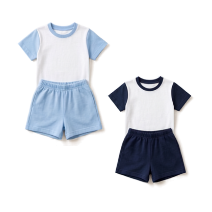 Custom Children’s T-Shirt & Shorts Pyjama Set