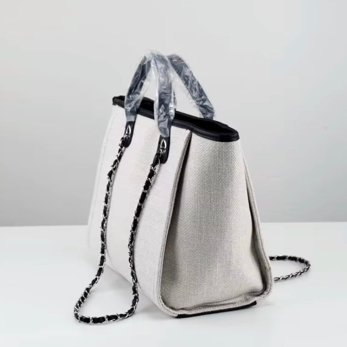 Personalised Women's Tote Bag - White