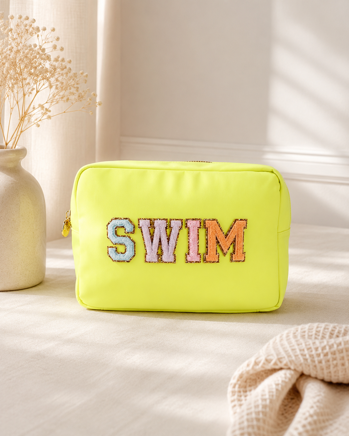 Custom Nylon Varsity Letter Pouch | Large