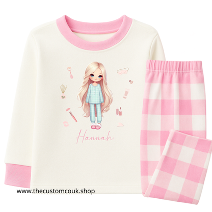 Personalised Pyjamas | Girly Self-care Design