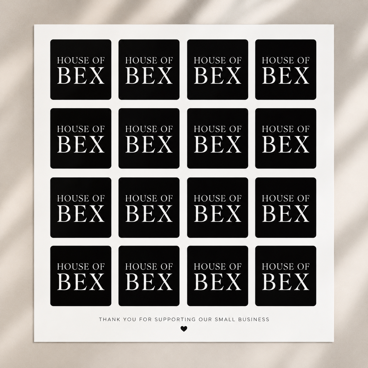 Custom Packaging & Branding Stickers | Square