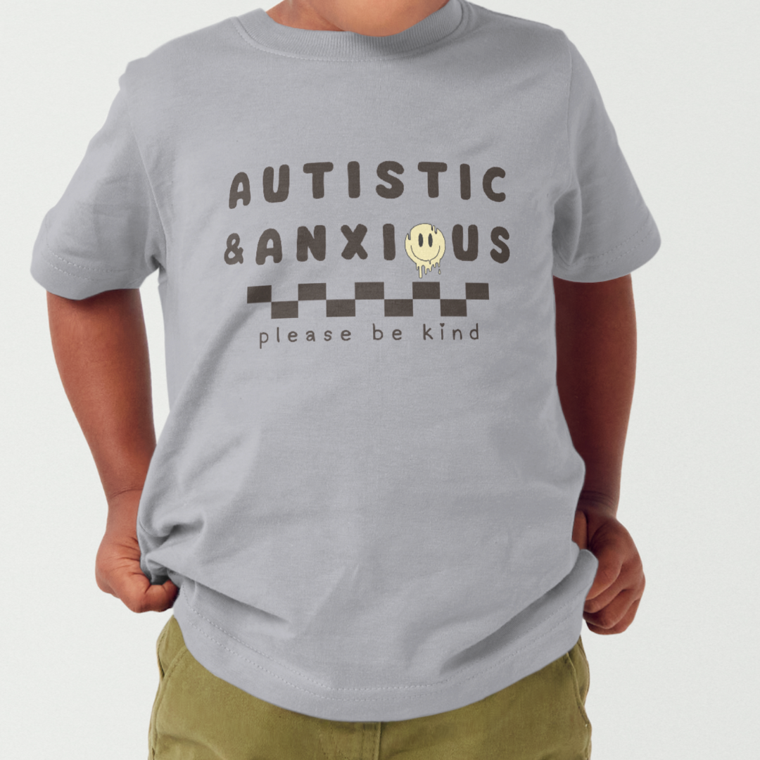 Autistic & Anxious - Autism Awareness T-shirt