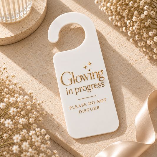 Custom Acrylic Door Hanger | Personalised Business & Room Sign