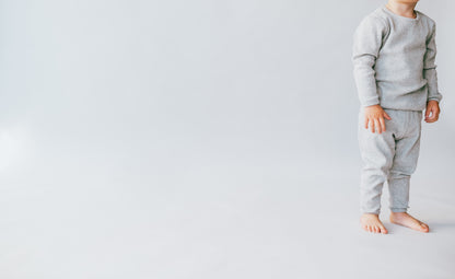 Personalised Loungewear - Dove Grey Adult and Kids Sizes