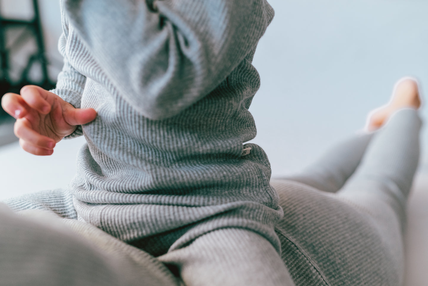 Personalised Loungewear - Dove Grey Adult and Kids Sizes