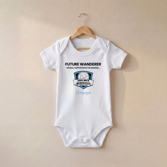Personalised Baby Grow | Future Netball Player