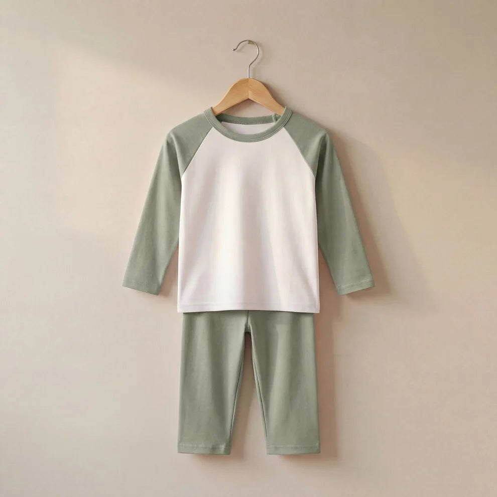 Children’s Personalised Pyjama’s | Custom Design - Sage