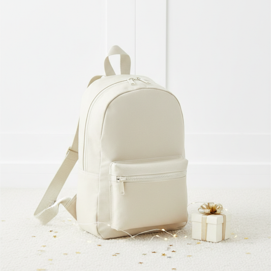 Personalised Kids Backpack | Beige