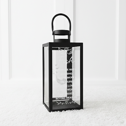 Personalised Memorial Lantern | A Lasting Tribute