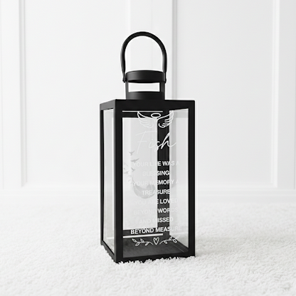 Personalised Memorial Lantern | A Lasting Tribute