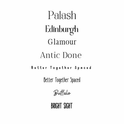 Acrylic Wedding Guest Seating Tags | Custom Name Place Cards