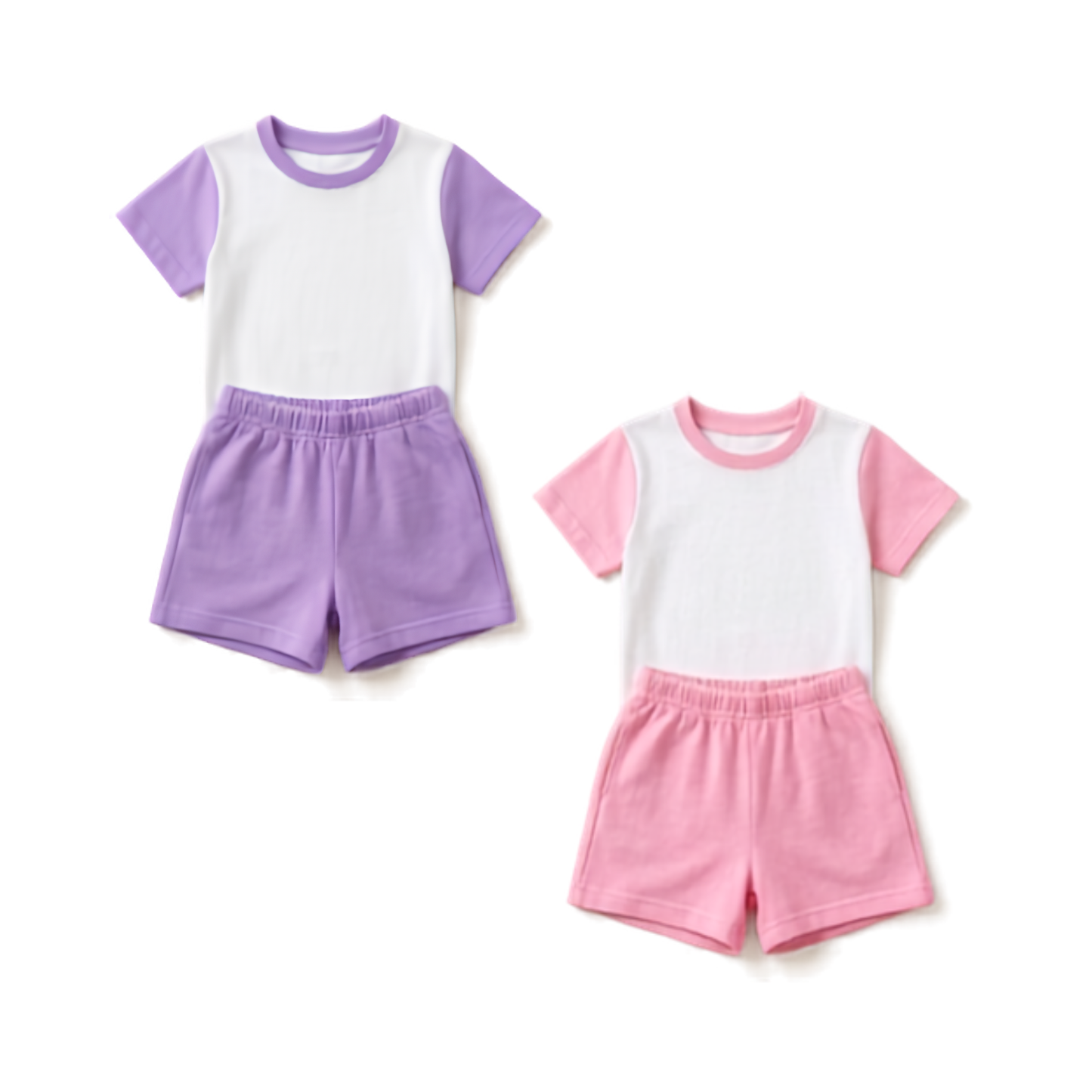 Custom Children’s T-Shirt & Shorts Pyjama Set