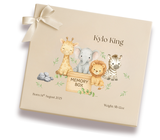 Custom Memory Keepsake Box - For Any Occasion