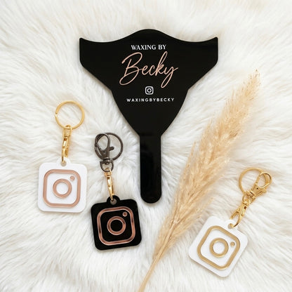 Personalised Acrylic Waxing Photo Prop