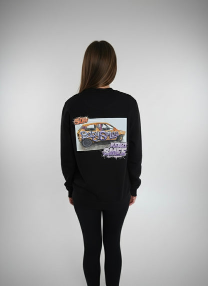 Bespoke Racing Car Graphic Sweatshirt – Personalised Adults
