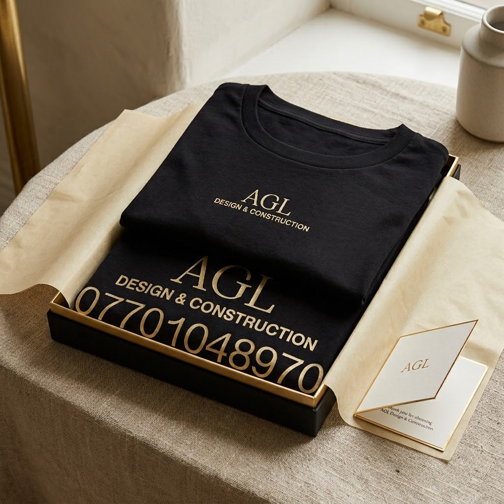 Custom Branded Workwear T Shirt | Front & Back Print