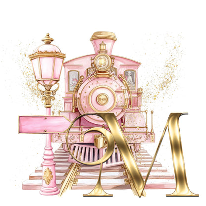 Girls Christmas Personalised Sweater - North Pole Express Train