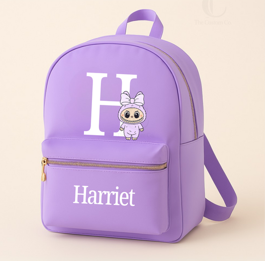 Personalised Labubu School Backpack