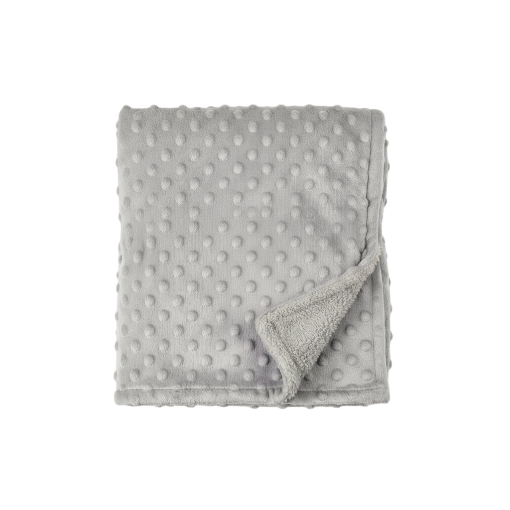 Grey Receiving Blanket