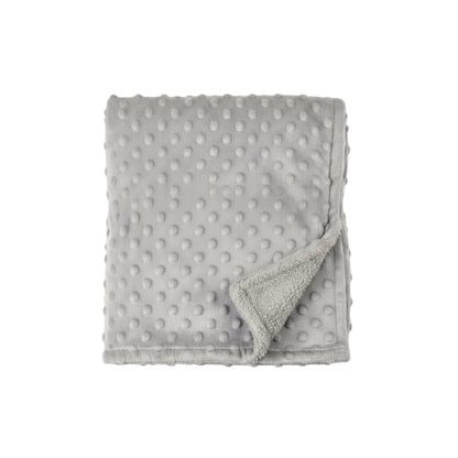 Grey Receiving Blanket