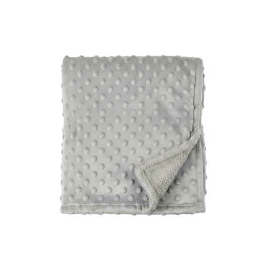 Grey Receiving Blanket