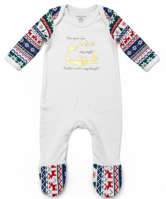 Christmas Sleep suits– Festive Baby Design