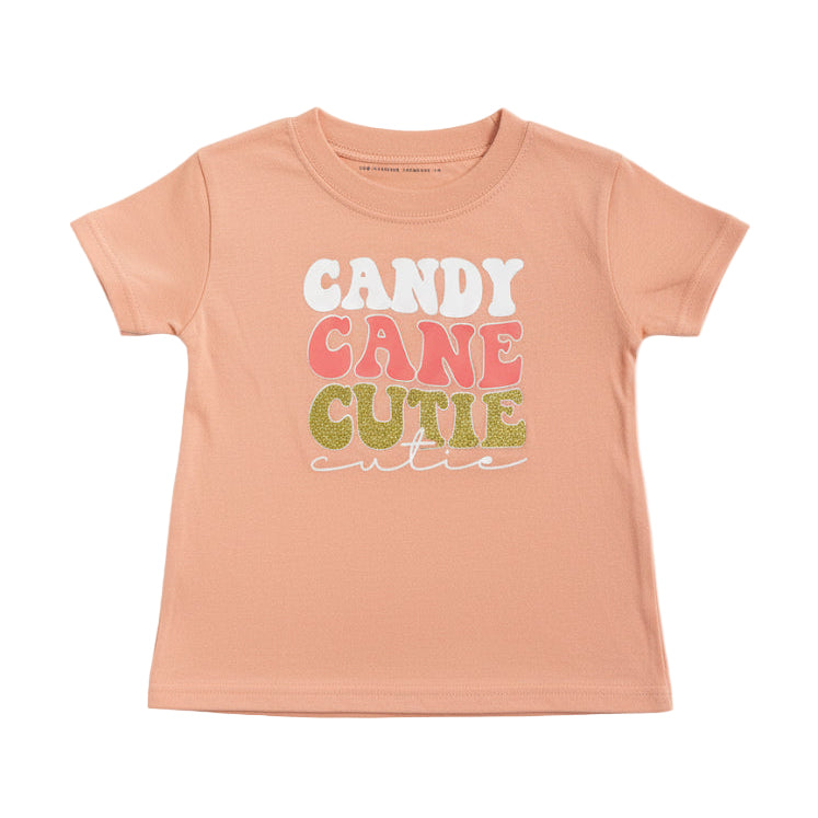 Candy Cane Cutie -  Girls Christmas T-Shirt | Clearance