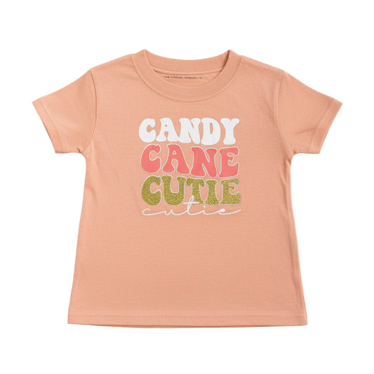 Candy Cane Cutie -  Girls Christmas T-Shirt | Clearance
