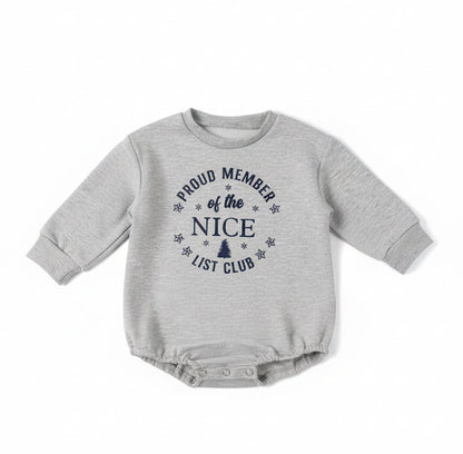 Personalised Baby Christmas Romper - 9-12 months - Clearance