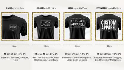 Custom DTF Print & Press Service | Customer-Supplied Garments