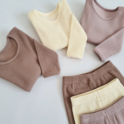 Personalised Loungewear - Biscuit Matching Family Set