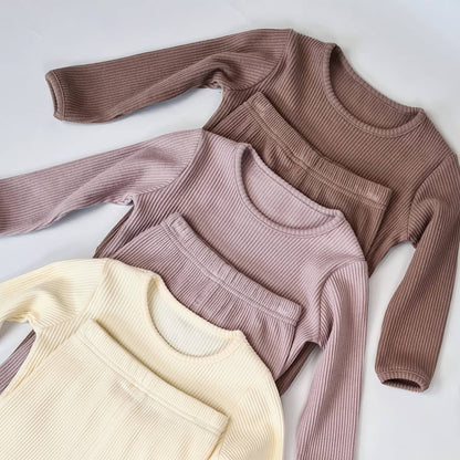 Personalised Loungewear - Biscuit Matching Family Set