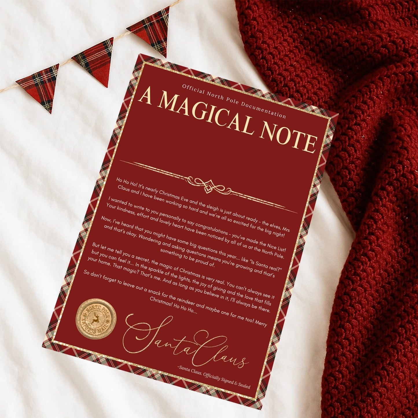 Personalised Santa Letters – A Magical Christmas Keepsake