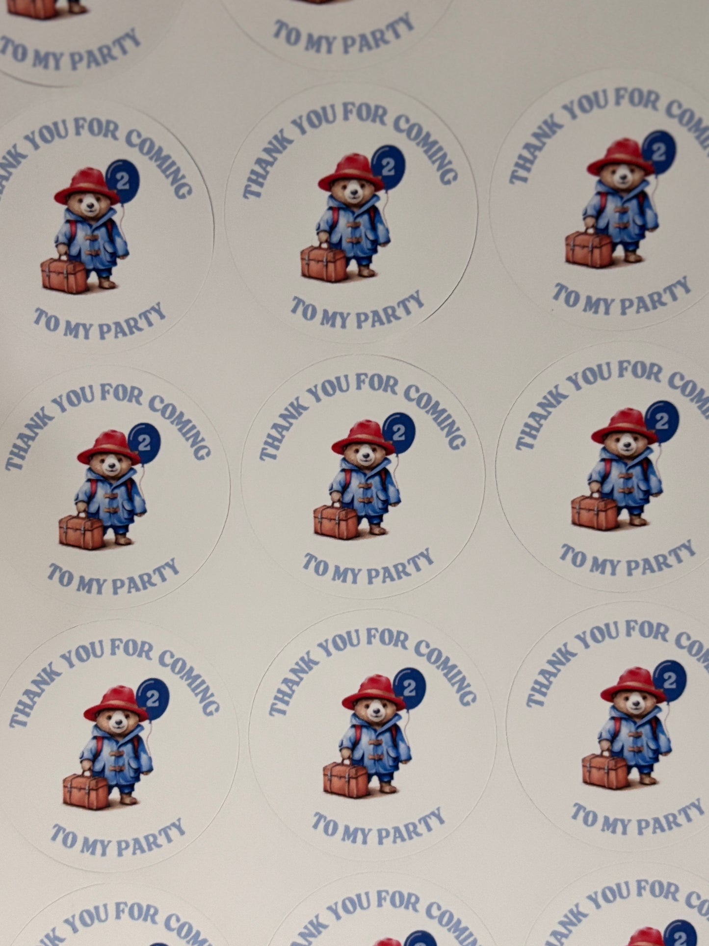 Custom Gift Label Stickers | A4 Sheet