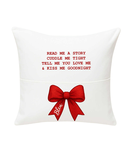 Custom Children’s Keepsake Cushion - Story Edition