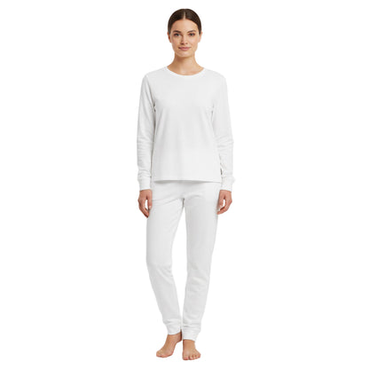 Women’s custom white pyjamas