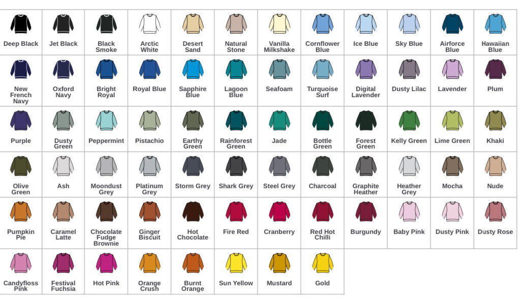 Personalised Adults Sweatshirt | Design Your Own Jumper